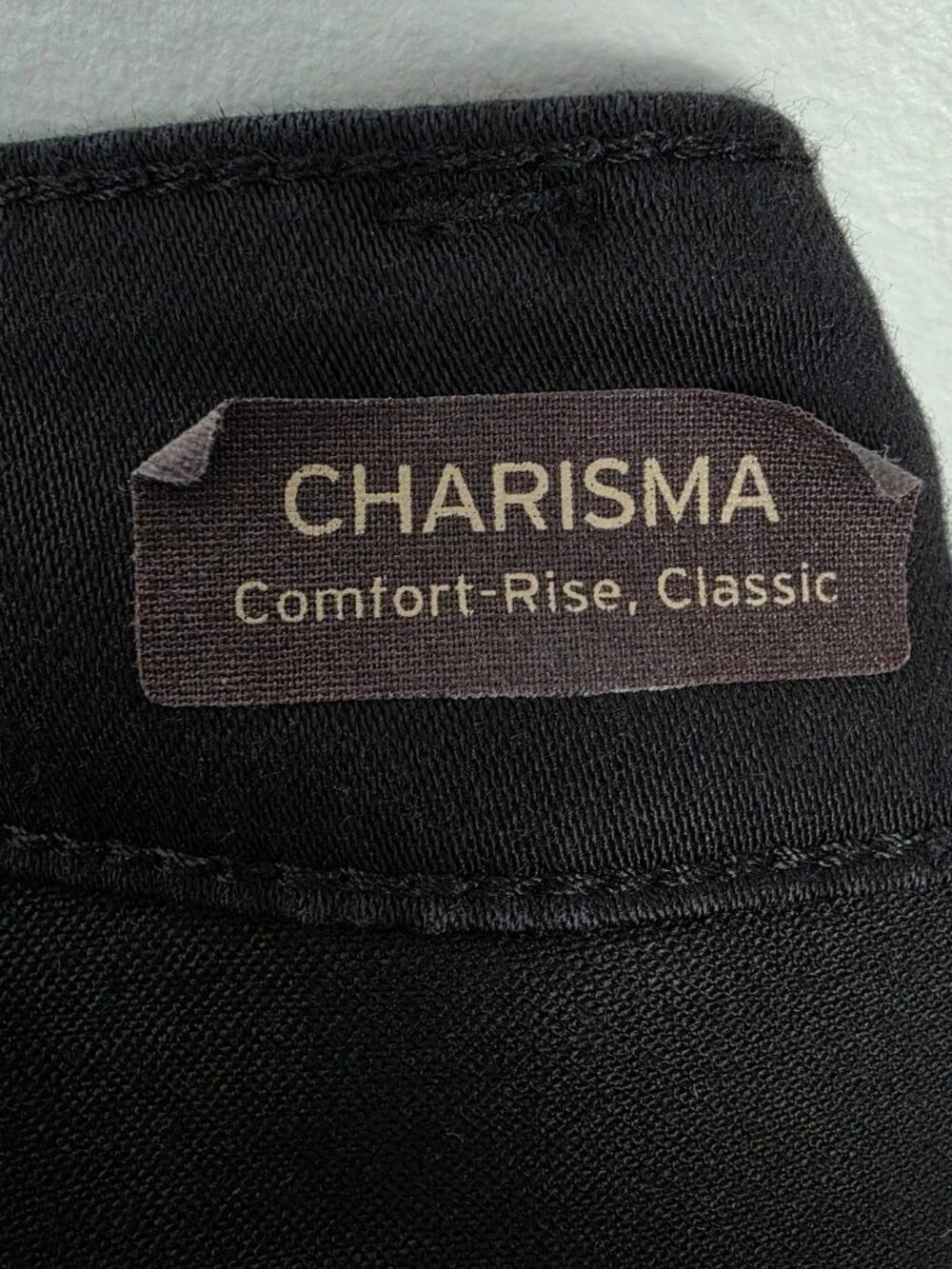 34 Heritage Size 42x32 Charisma Pants Stretch Comfort Classic Straight Leg Black